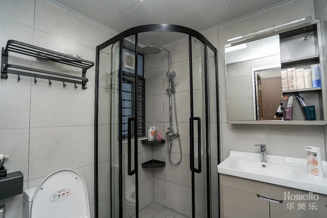 108㎡四居，互通式橫廳+人性化軟裝搭配，打造經(jīng)典不衰雅居